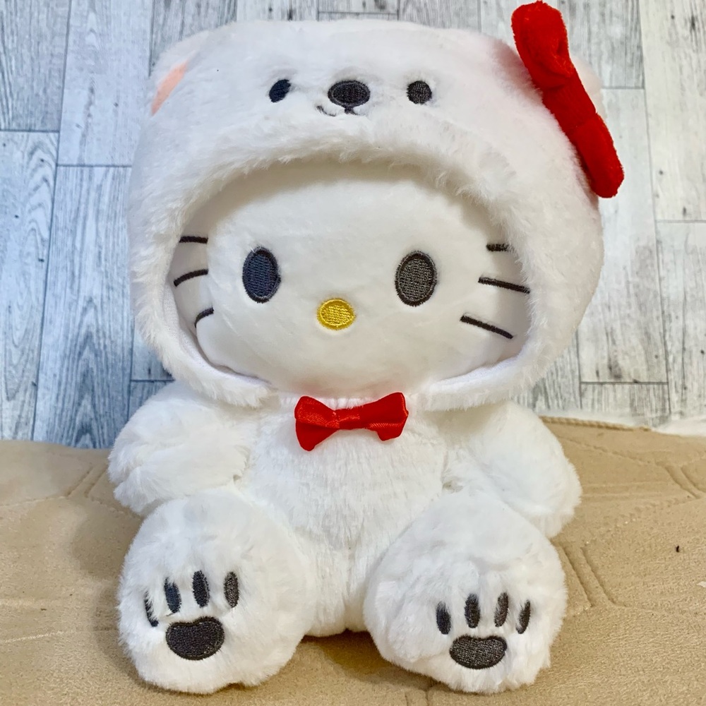 Red Bow Tie Hello Kitty Plush Toy!